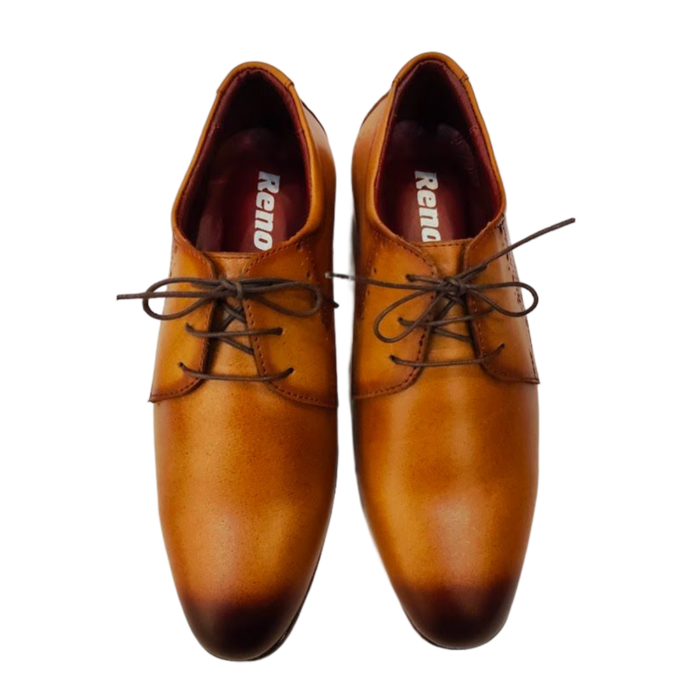 Tan leather formal on sale shoes