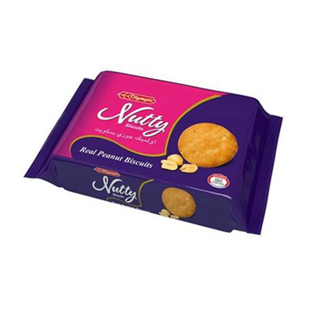 Olympic Nutty Family Biscuits - 175gm