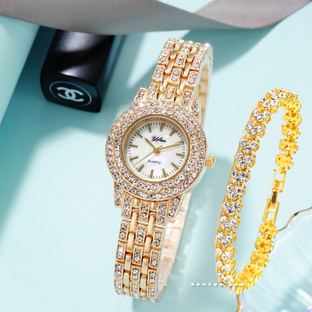 Trendy Yfan Fashion Watch With Bracelet for Women