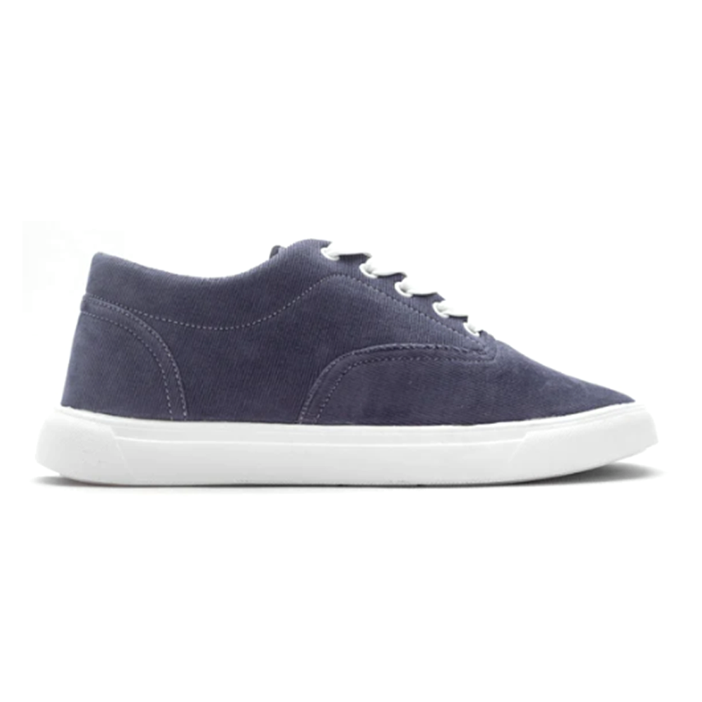 Cord Fabric Sneakers For Men Grey RCV000015