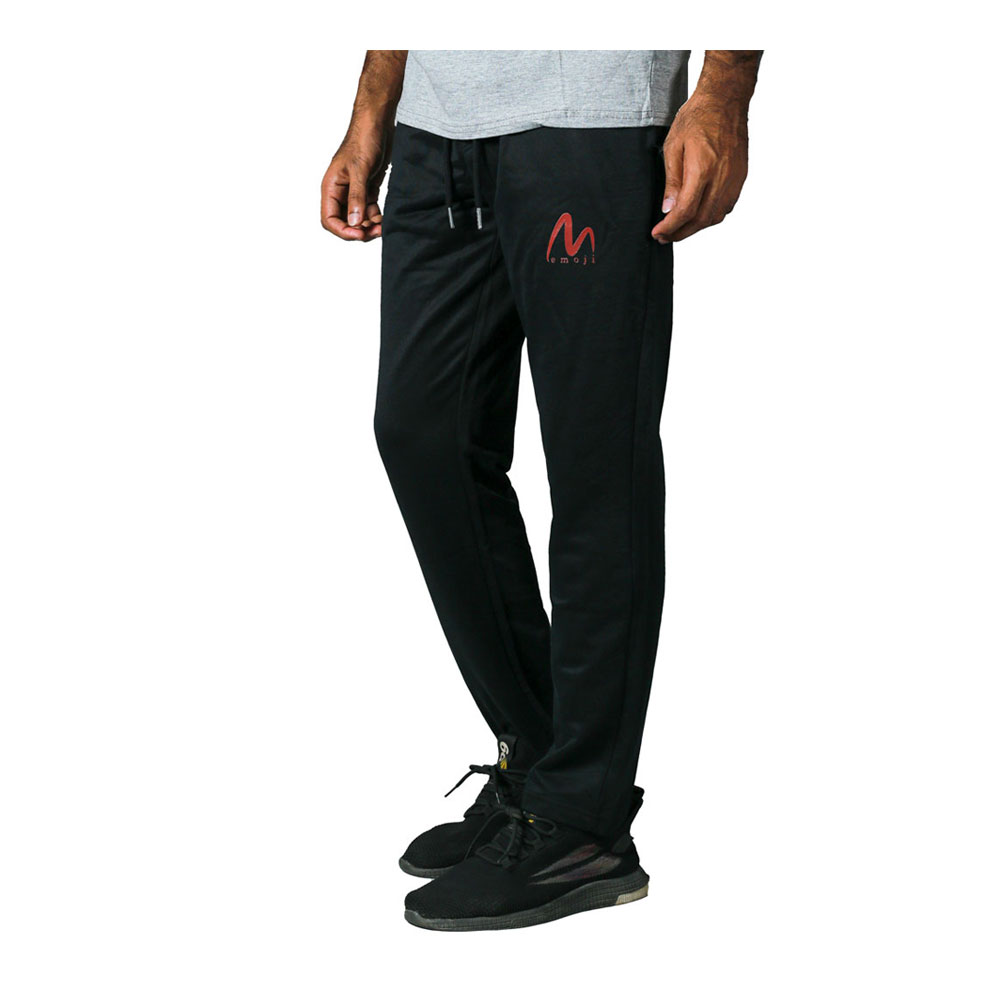 French Terry Trouser for Men - Black