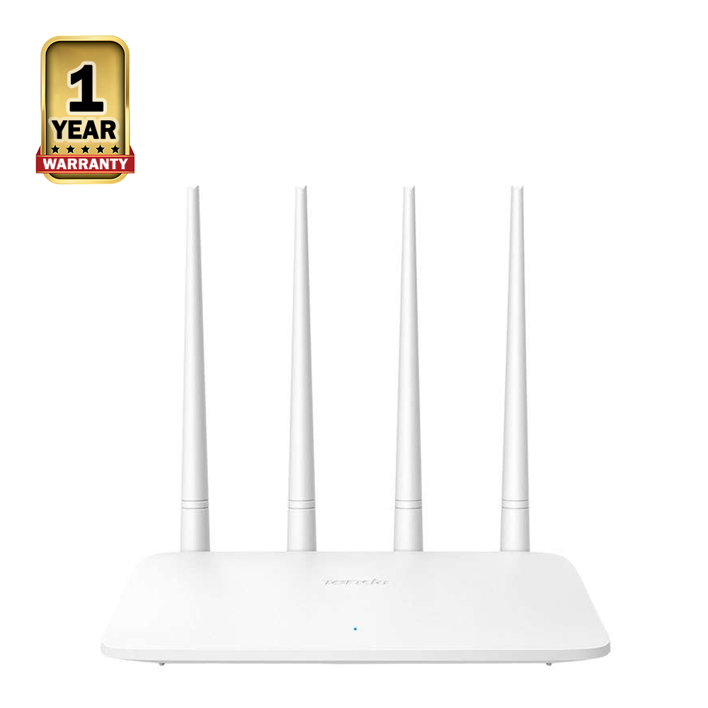 Tenda F6 N300 4 Antenna 300Mbps Wireless Router - White