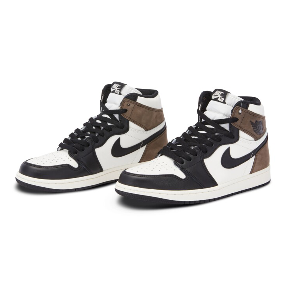 AJ1I PU Leather High Neck Sneaker For Men - Mastercopy 7A Grade - Brown