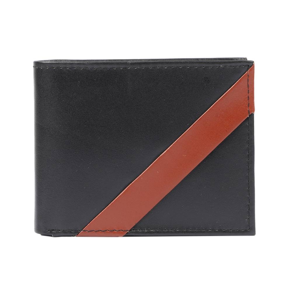 Apache 6007 Genuine Leather Wallet for Men - Black
