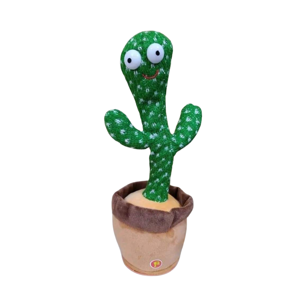 Dancing Cactus Toy For Kids - Green
