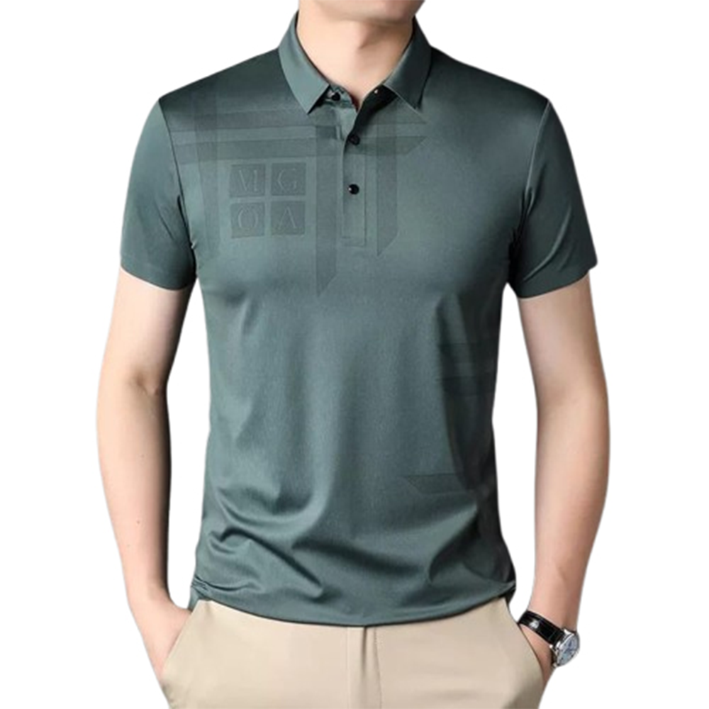 PP Jersey Half Sleeve Polo For Men - Multicolor - PT-D14