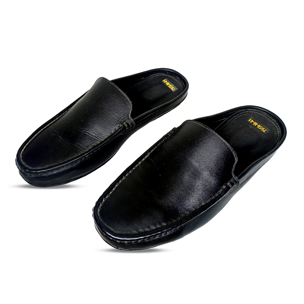 Half Shoe For Men - Black