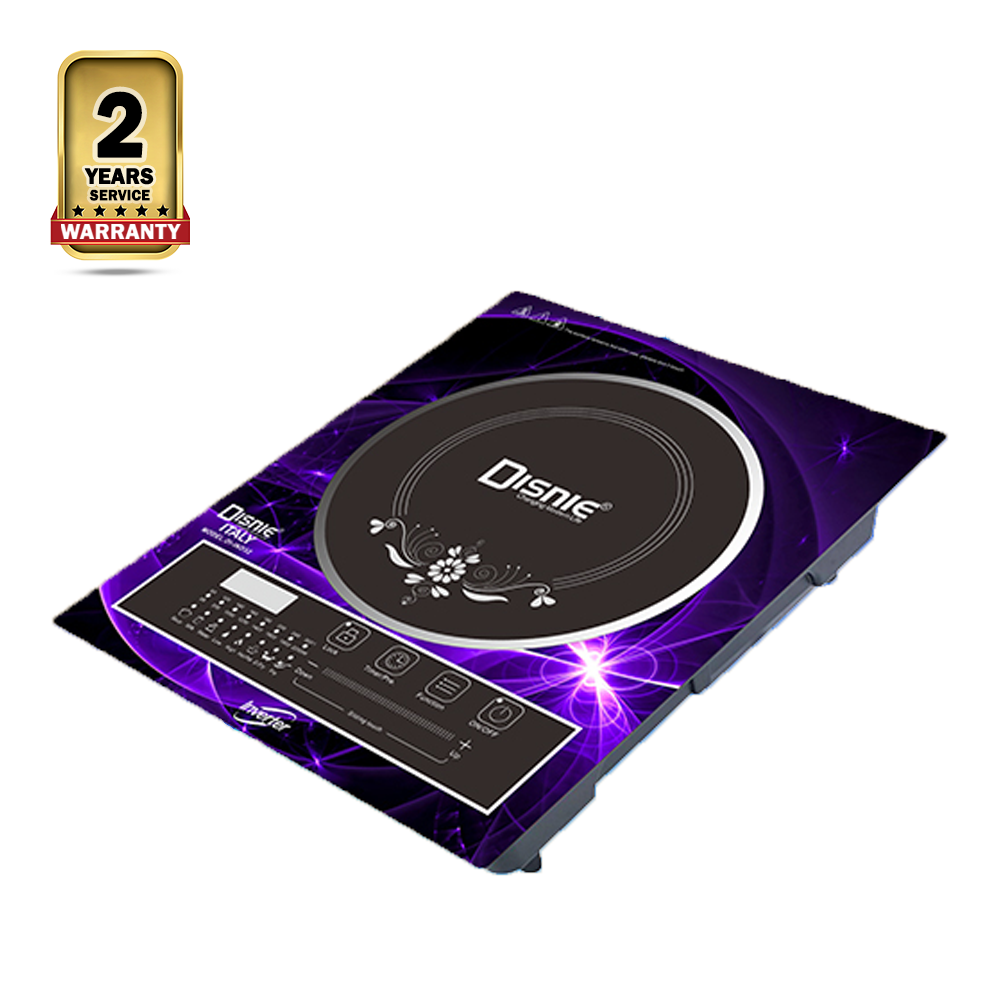 Disnie DI-IND32 Energy Saving Electric Induction Stove - Black and Violet