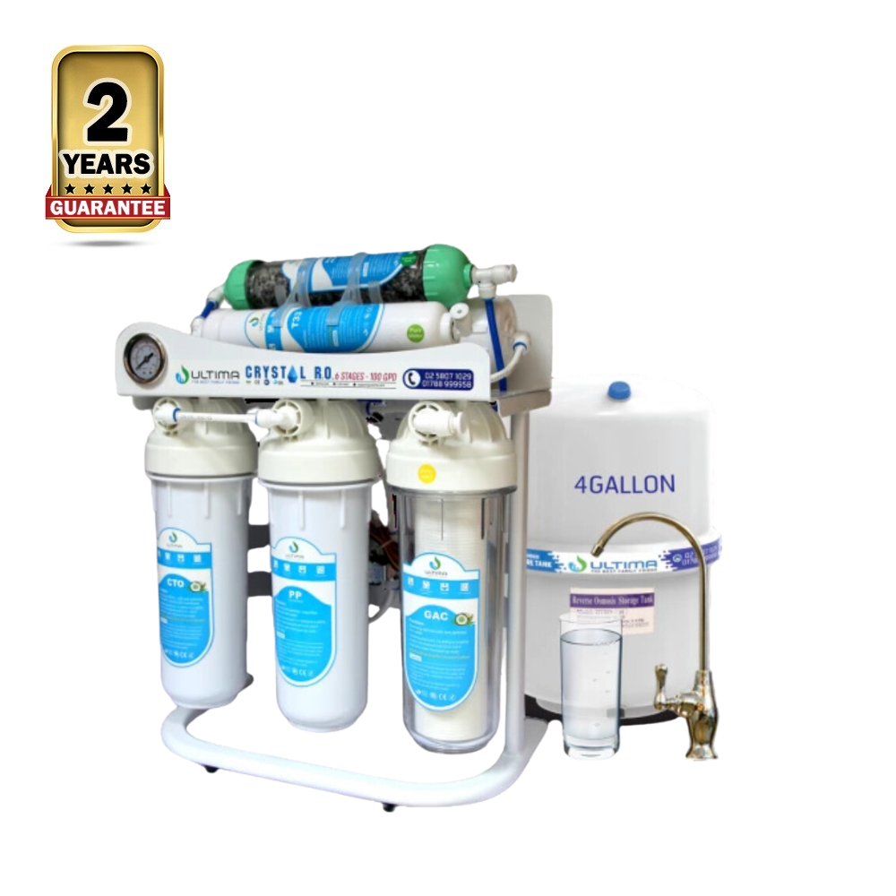 Ultima CRYSTAL RO+UV Water Purifier - 100 GPD