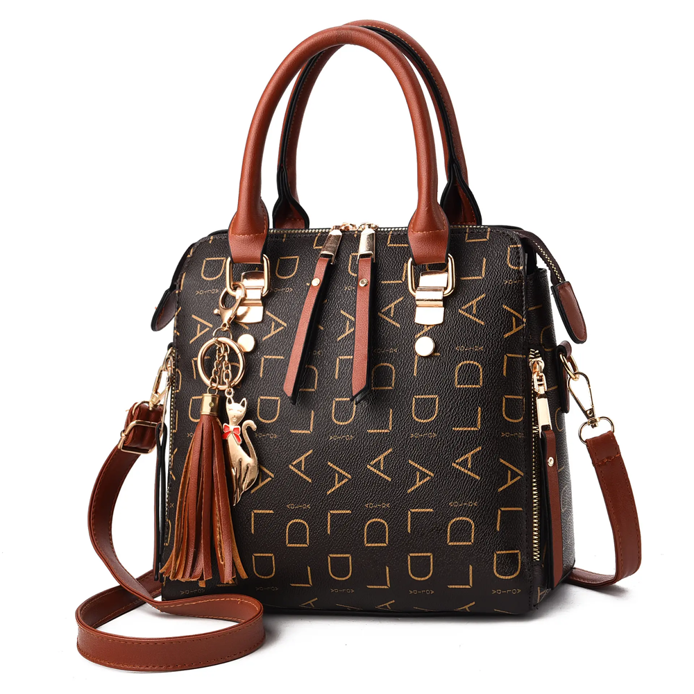 PU Leather Casual Crossbody Handbag for Women - SS4