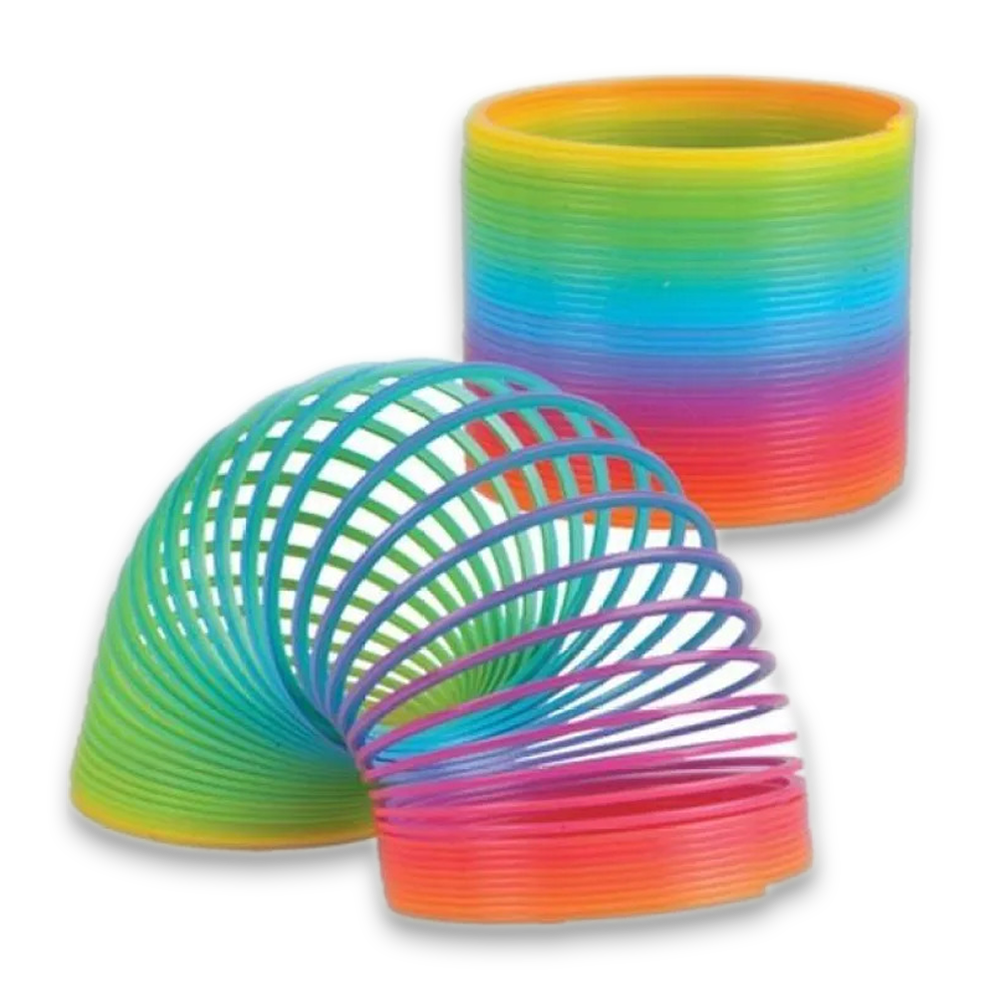 Rainbow Magic Slinky Spring Toy For Kids - Multicolor