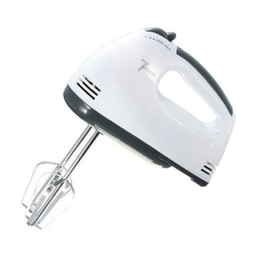 Stainless Steel Electric Hand Mixer - 180W - White