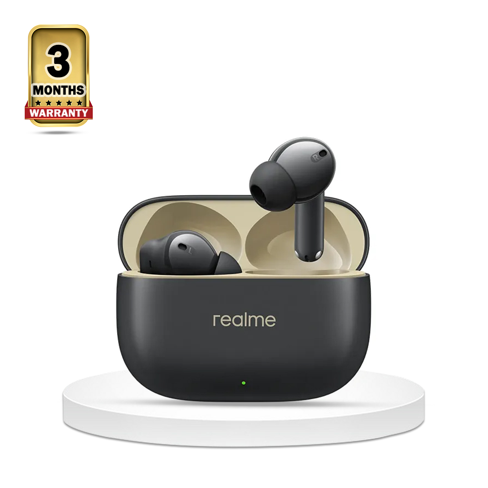 Realme Buds T300 ANC TWS Wireless Earbuds - Black
