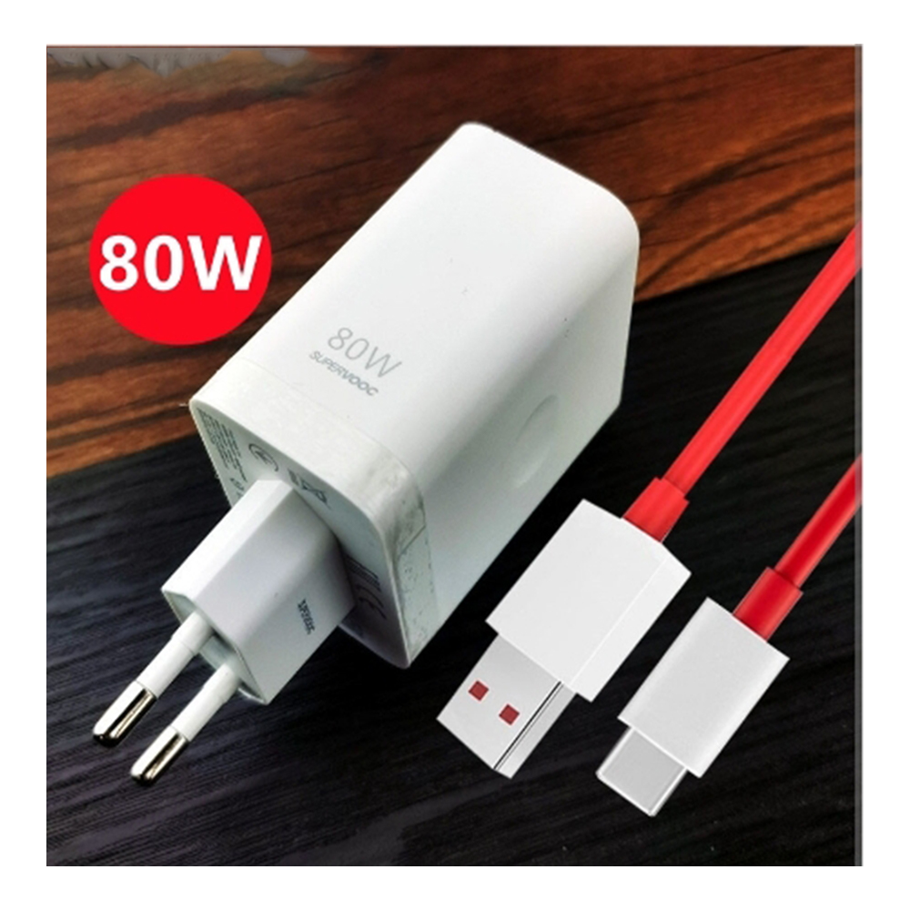 OnePlus 80W Fast Charger With Type C Cable