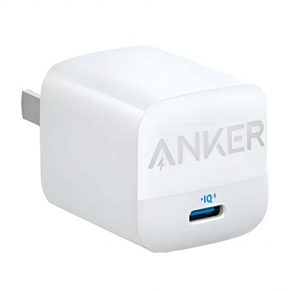 Anker 313 Gan Foldable Charger PIQ 3.0 - 30W - White