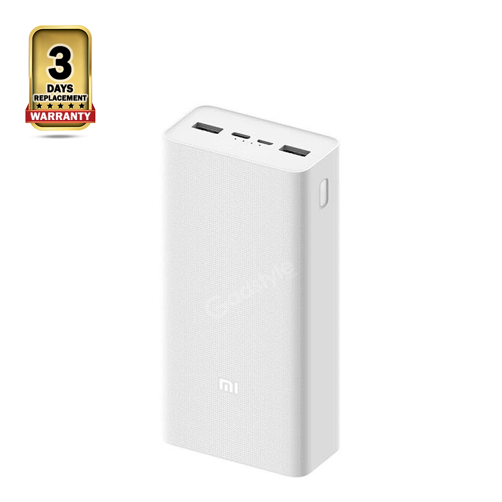 Xiaomi PB3018ZM Type-C 18W Fast Charging Power Bank - 30000mAh - White