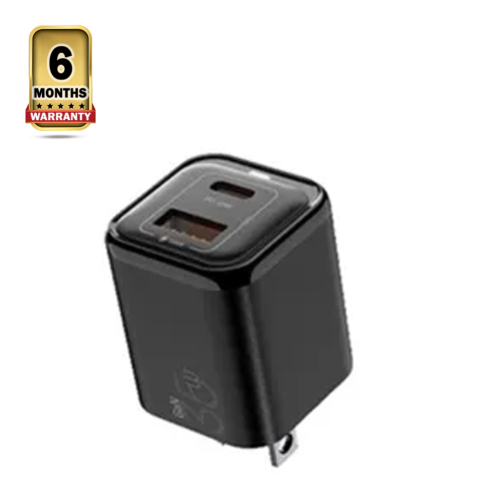 Vyvylabs GAN35BU-02 GaN 35W Fast Charger - US Plug - Black