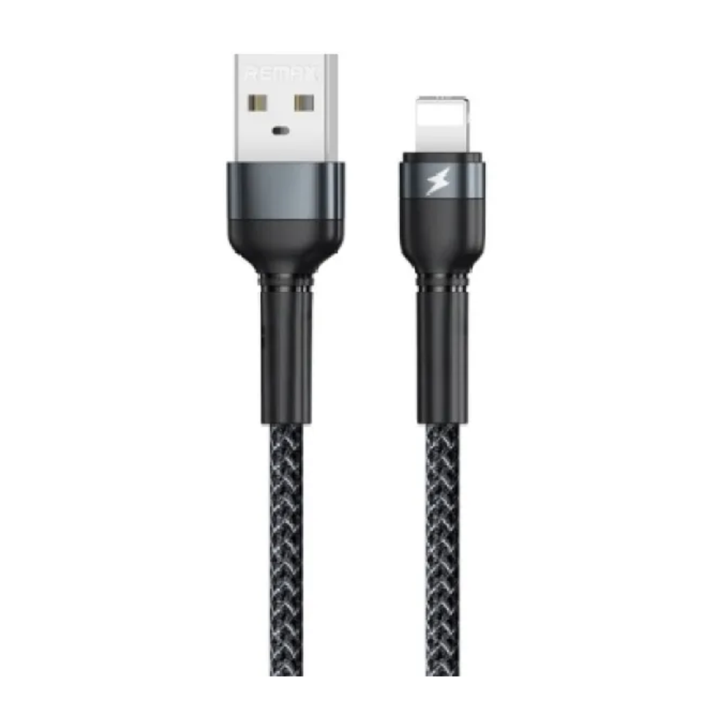 Remax RC-124I Jany Series Lightning Charging And Data Cable - 1m - Black