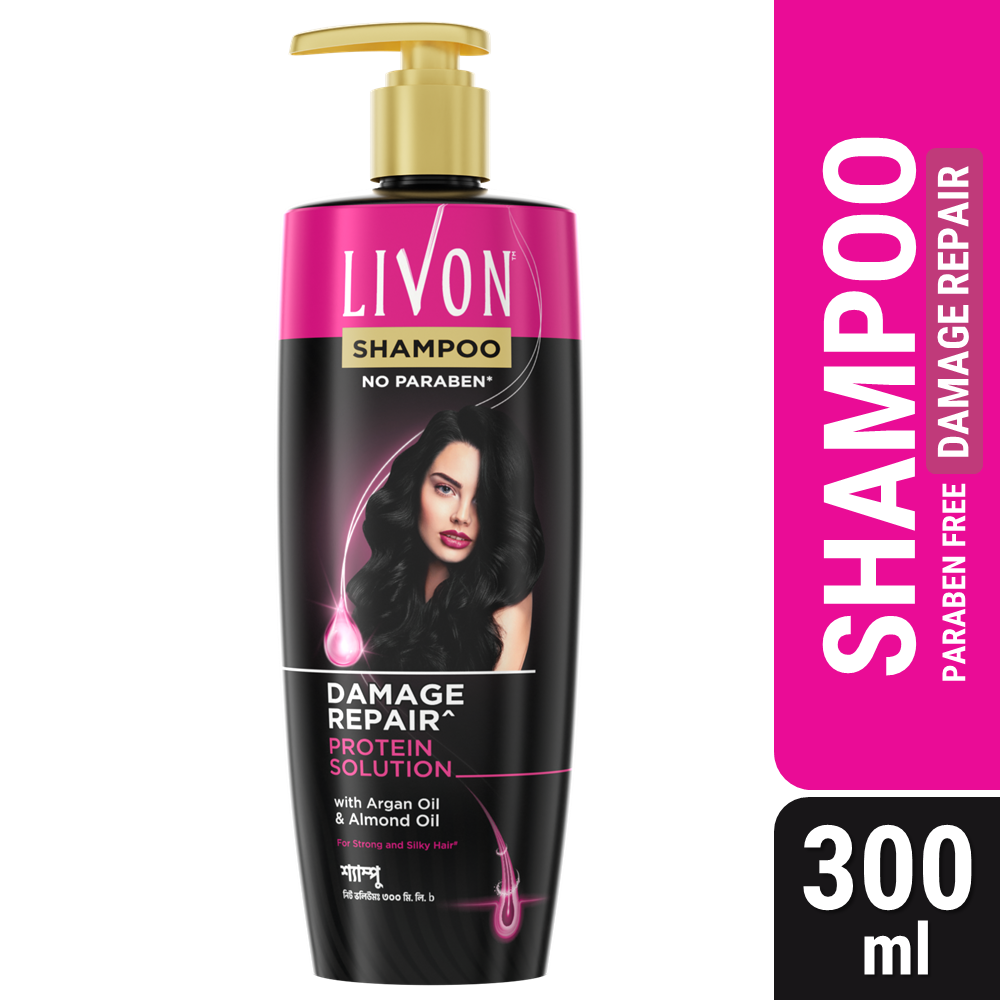 Livon Damage Repair Protein Shampoo - 300ml - EMB013