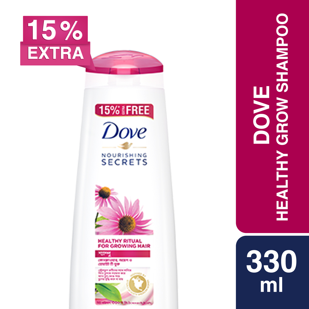 Dove Healthy Grow Shampoo - 330ml