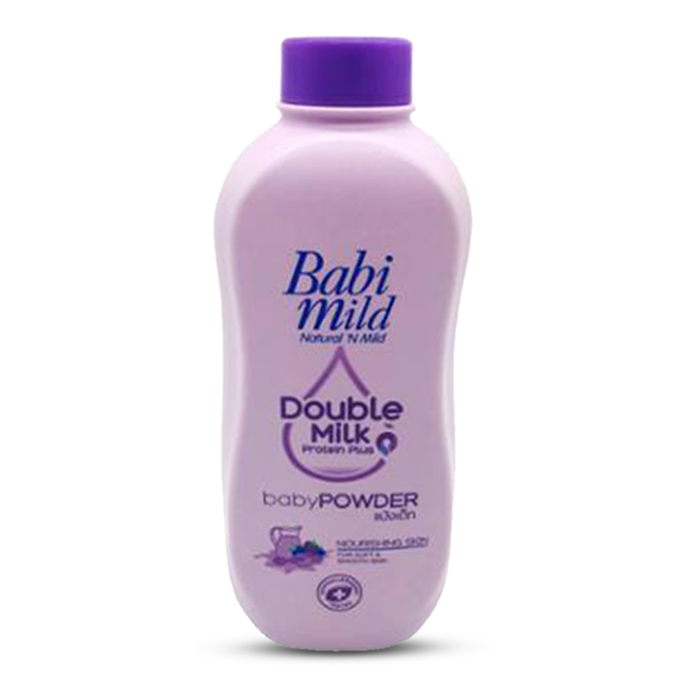 Babi Mild Double Milk Protein Plus Baby Powder - 380g