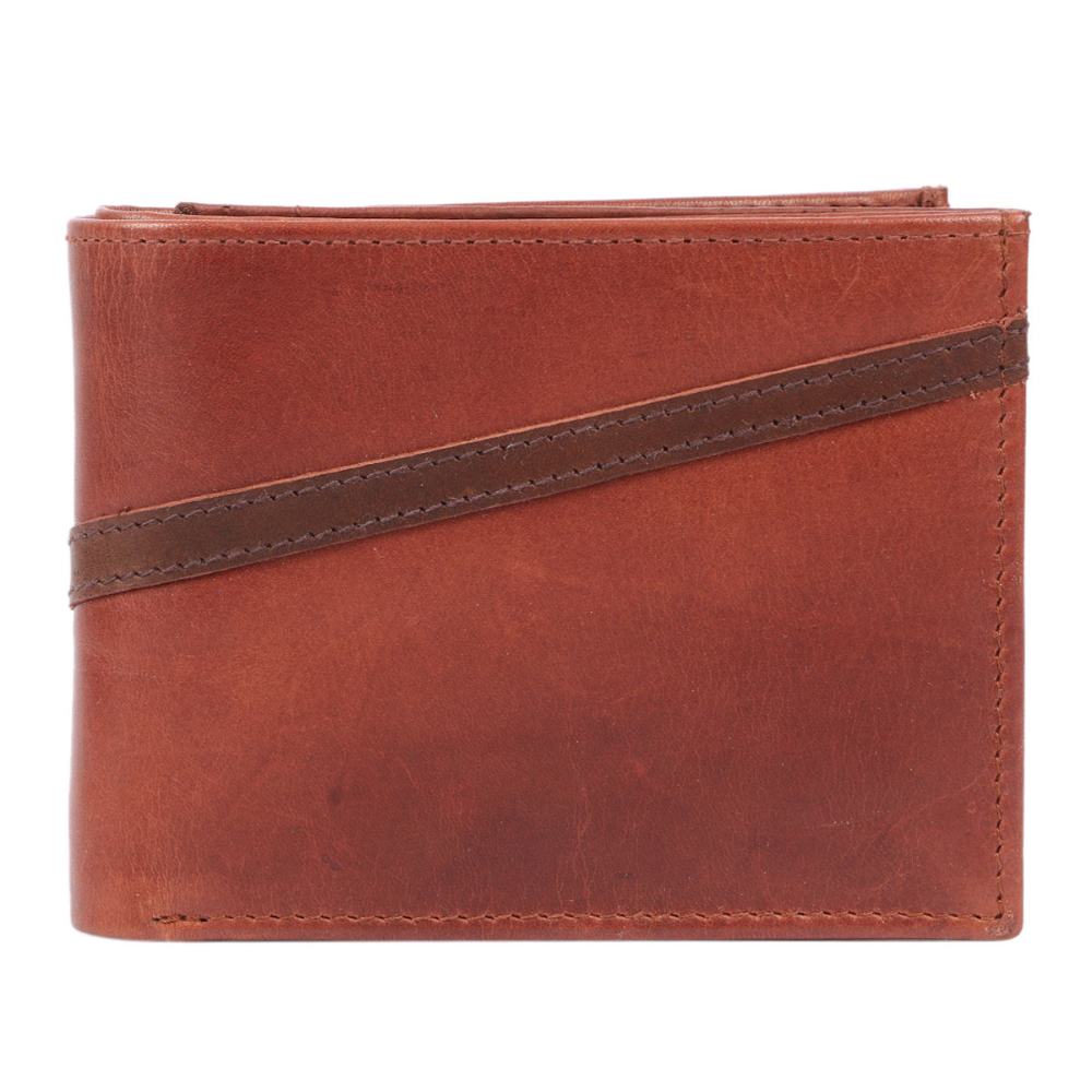 Apache 6008 Leather Wallet for Men - Tan