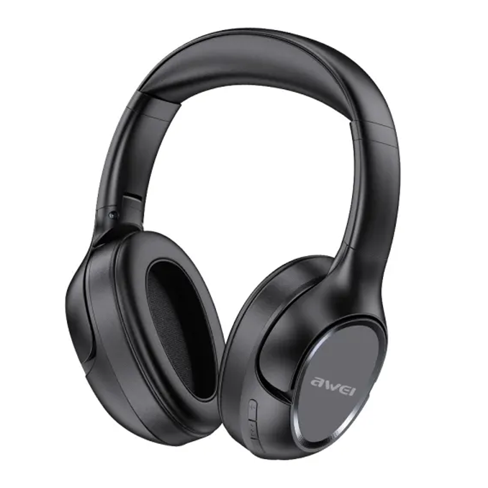 Awei A770BL HiFi Stereo Wireless Bluetooth Headphones - Black