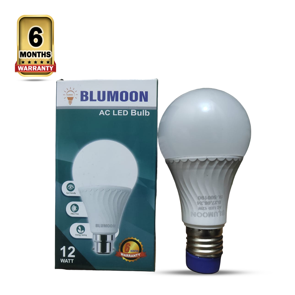 Bluemoon Patch Type LED AC Bulb 12W White
