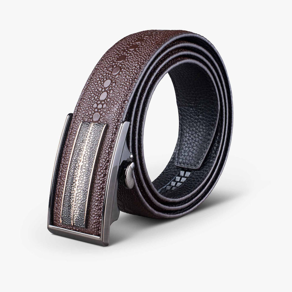  Apache G-1300 BR Premium Leather Belt - Brown