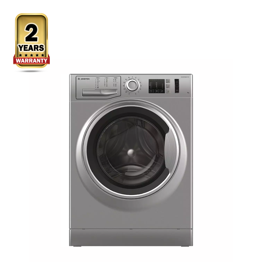 Ariston NM10723SSEX Front Loading Washing Machine - 7kg - Grey
