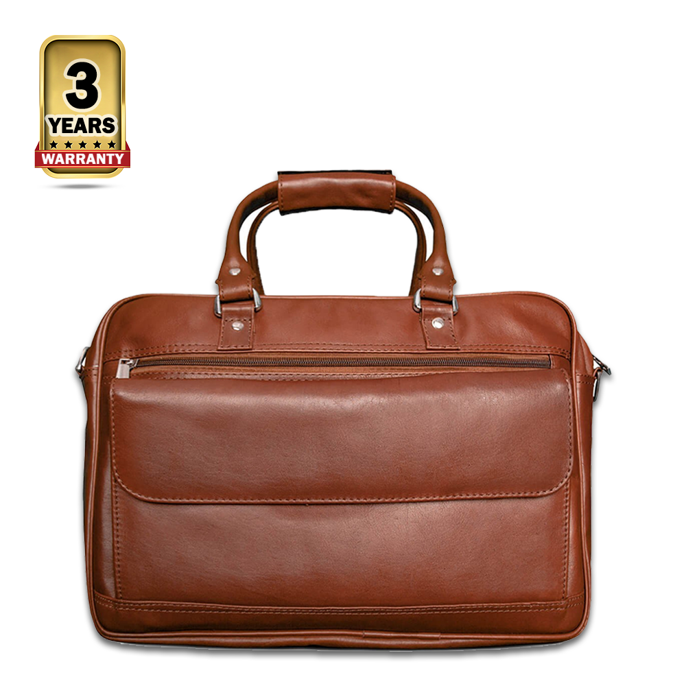 Leather Office Bag For Men - OB -1018