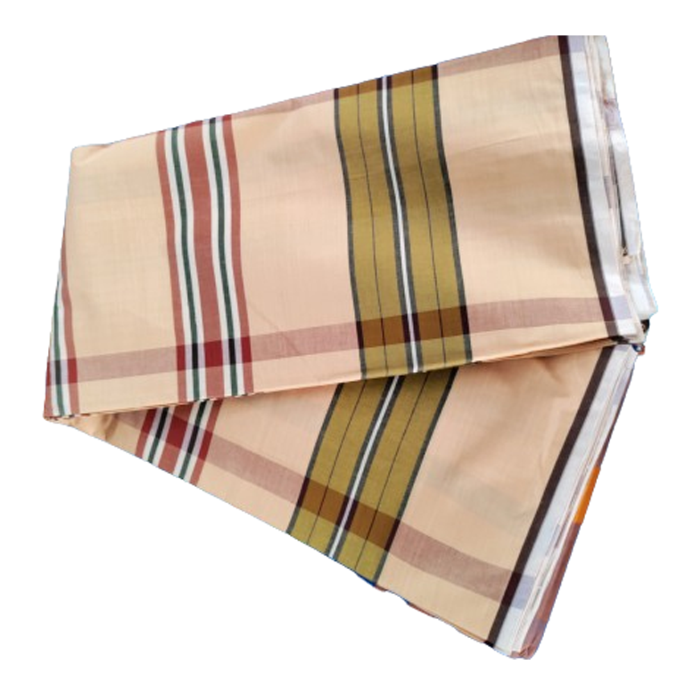 Soft Cotton Lungi For Men - Cream