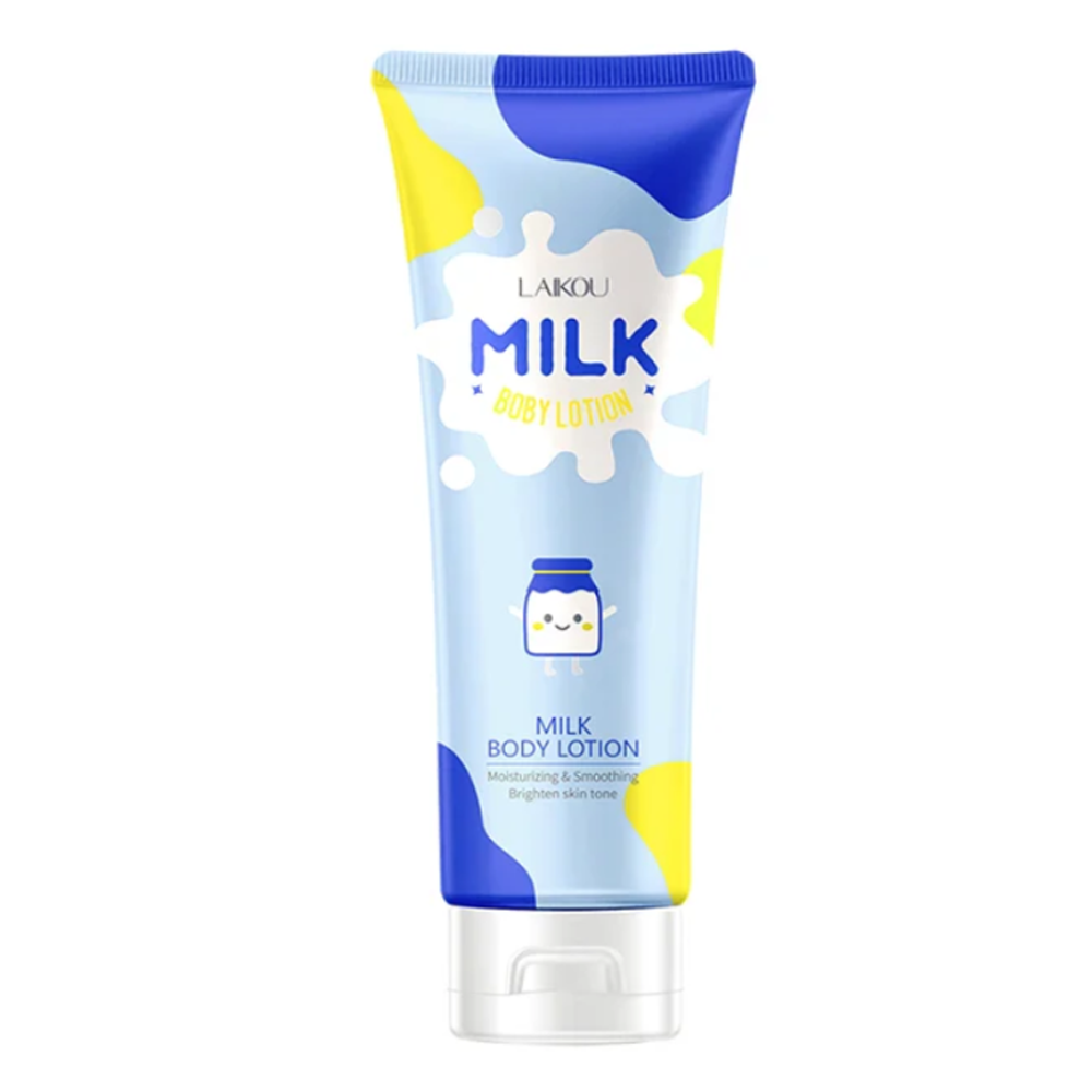 Laikou Milk Brighten Skin Body Lotion - 120gm