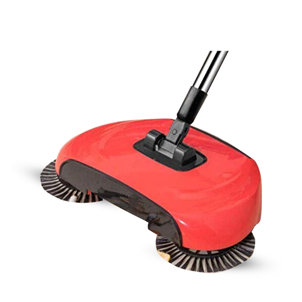 Hand-Push Sweeping Machine - Red 