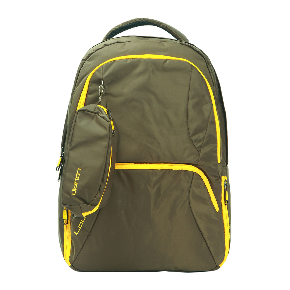 Loupin Nylon Backpack - Olive - 688