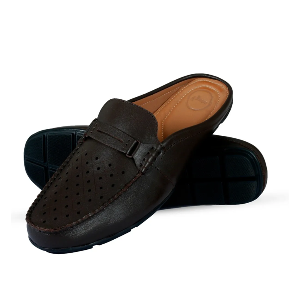 Corium Leather Half Loafer For Men - CRM 27