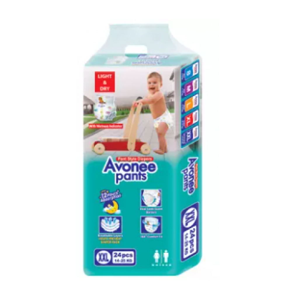 Avonee Pant Diaper XXL - 14-25Kg - 24 Pcs