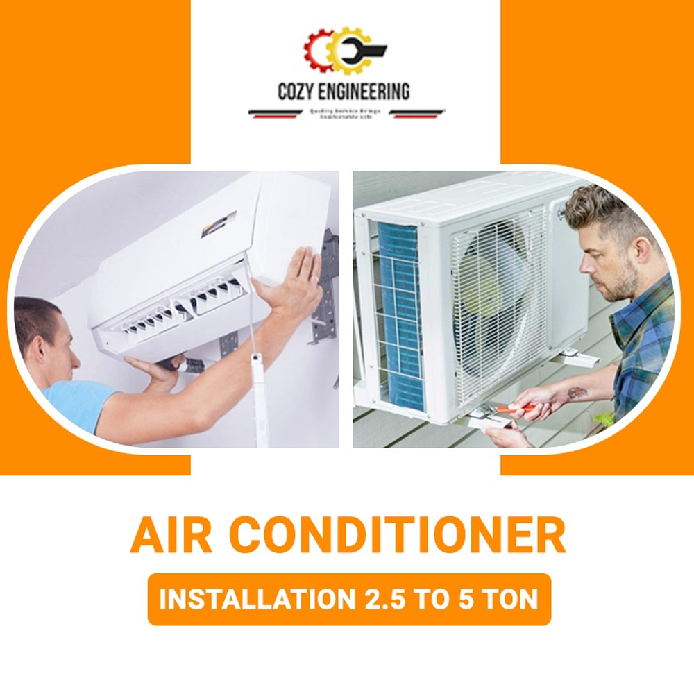 Air Conditioner Installation - 2.5 Ton 5