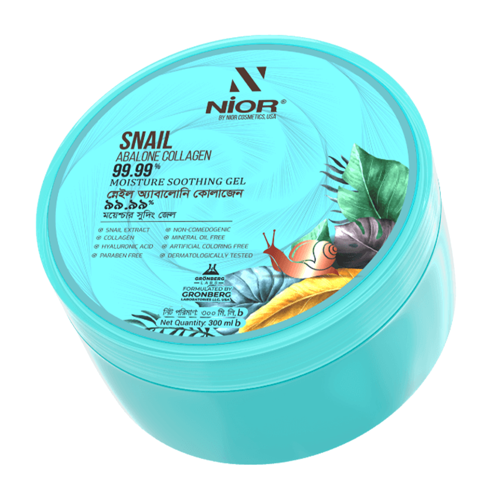 Nior Snail Abalone Collagen Moisture Soothing Gel - 300ml
