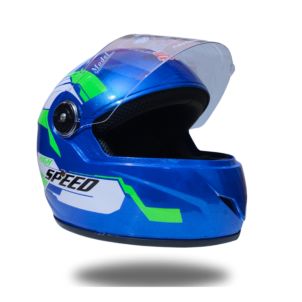 SFM-360V Full Face Bike Helmet - Blue