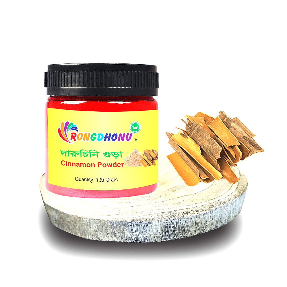 Rongdhonu Cinnamon Health Care Drinking Daruchini Powder - 100gm