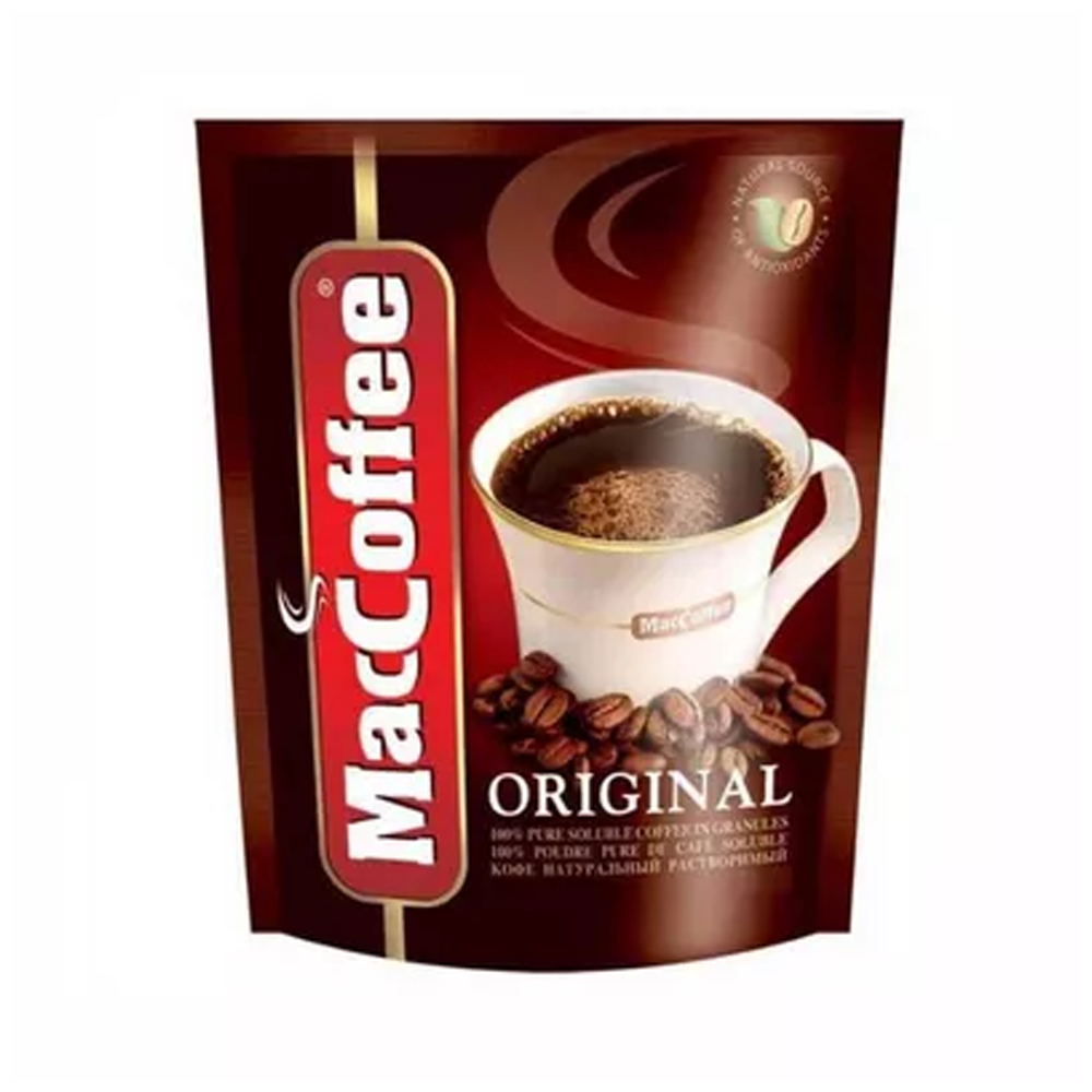 MacCoffee Original Pure Soluble Coffee Pouch Pack - 95gm