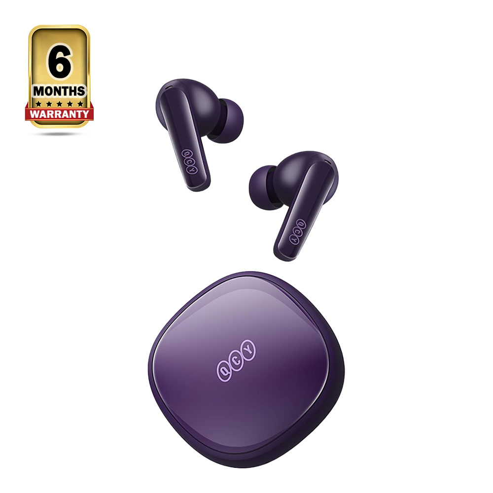QCY T13X Earbuds - Purple
