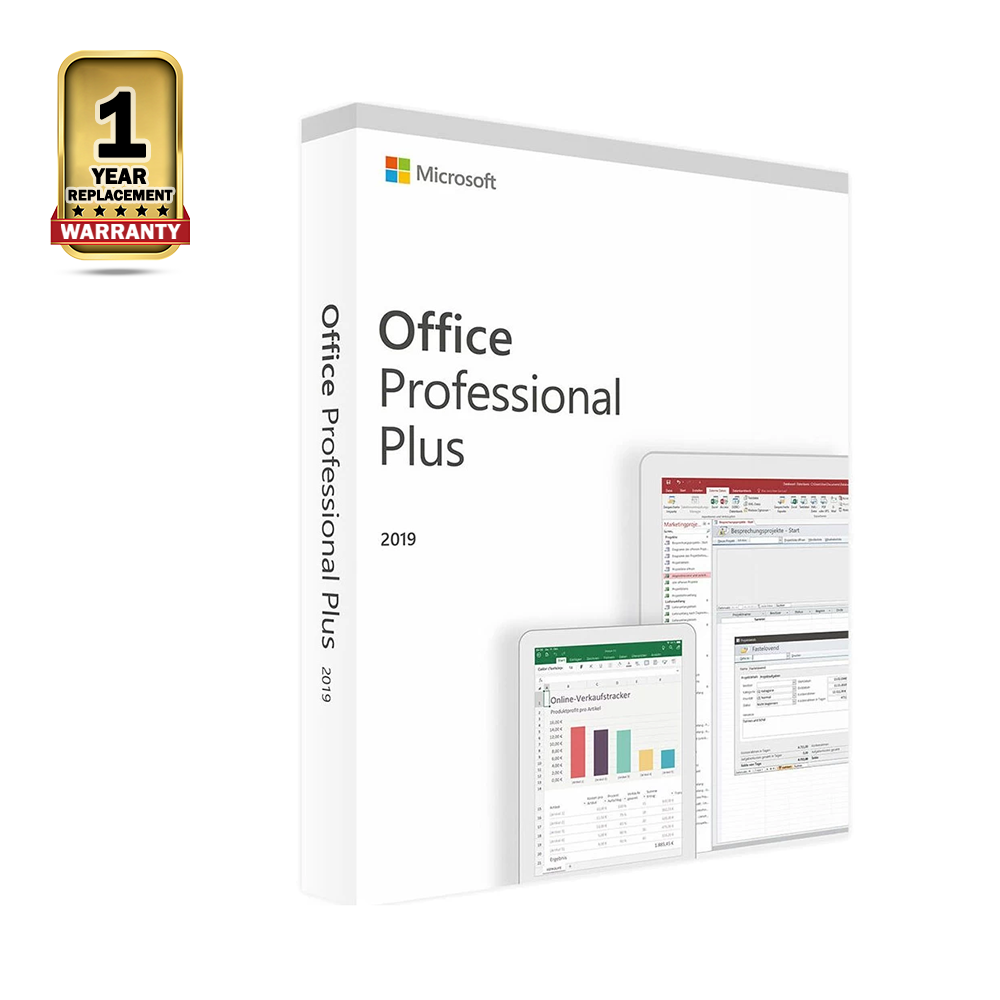 Microsoft Office Professional Plus 2019 English DVD