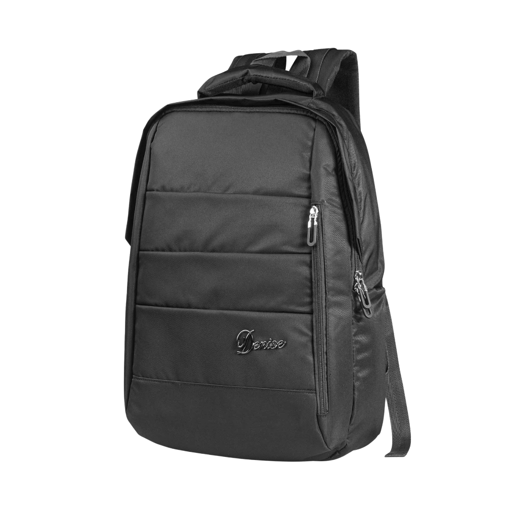 Arctic Hunter Jacquard Fabric LP BackPack - LP- 1501 - Royal Black