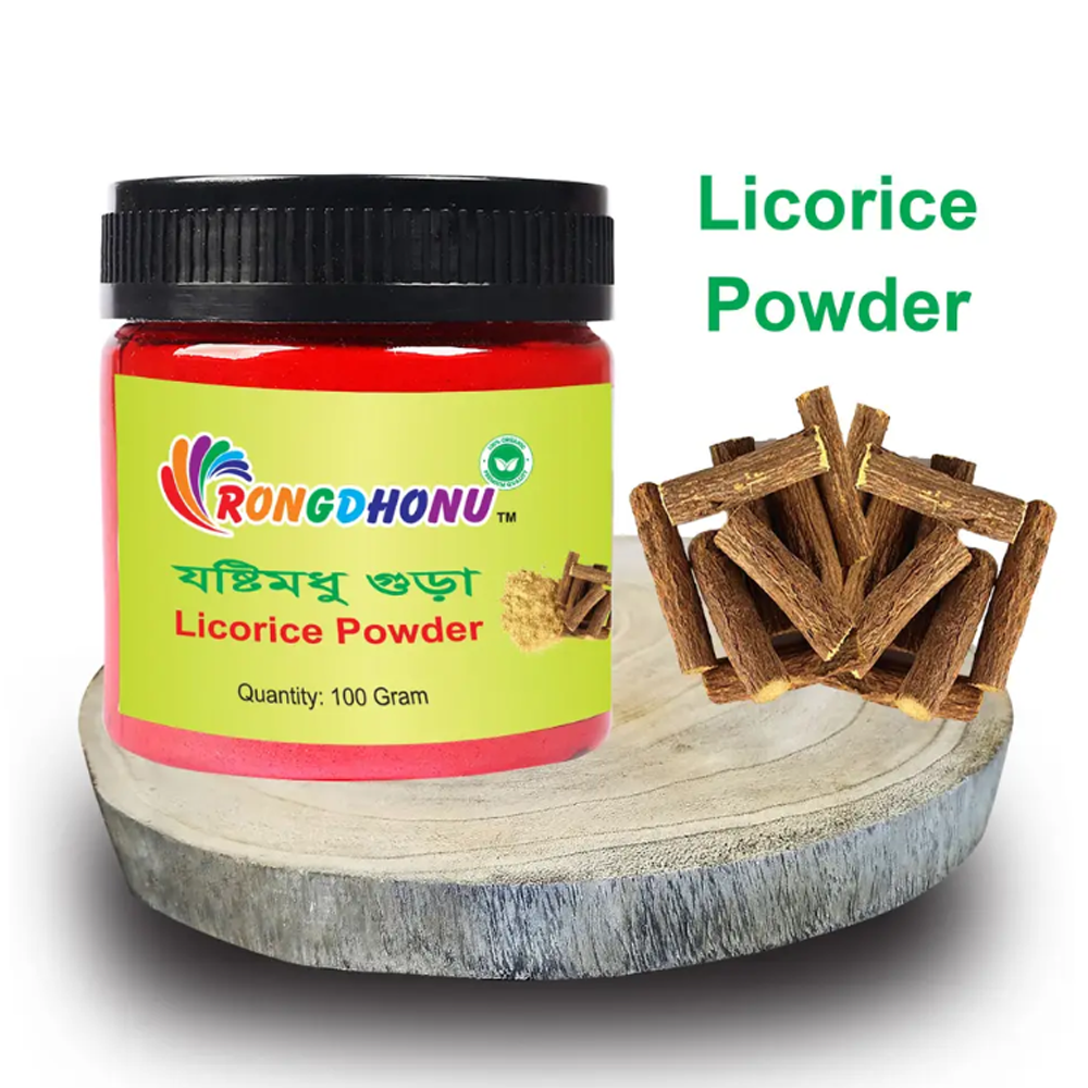 Licorice (Jostimodhu) powder যষ্টিমধু গুড়া - 100gm
