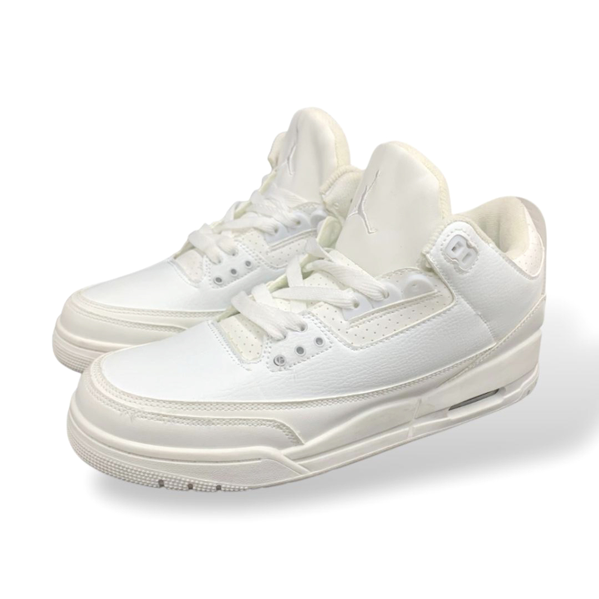 Jordan 3 Mesh Sneakers for Men - White - MSK 709