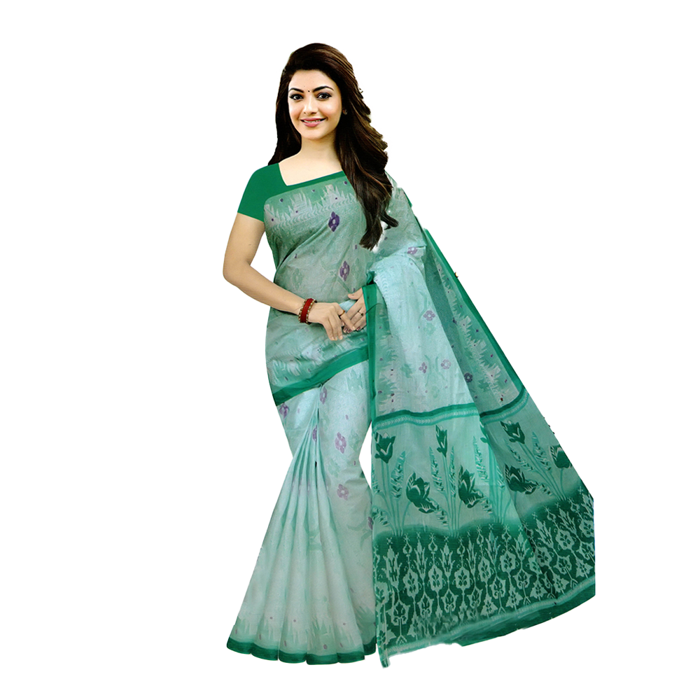 Cotton Saree For Women -Multicolor-1562