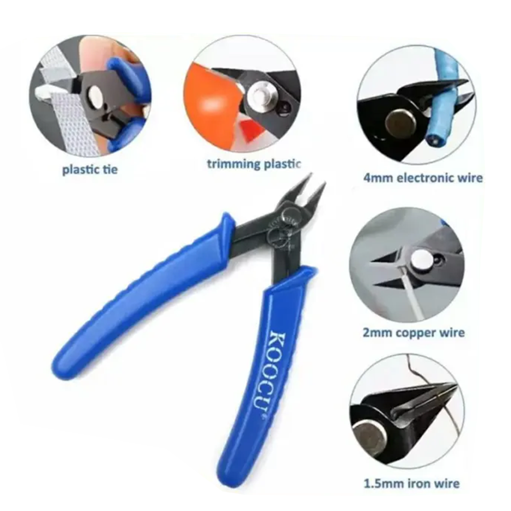 Electrical Component Wire Cable Cutter - Blue