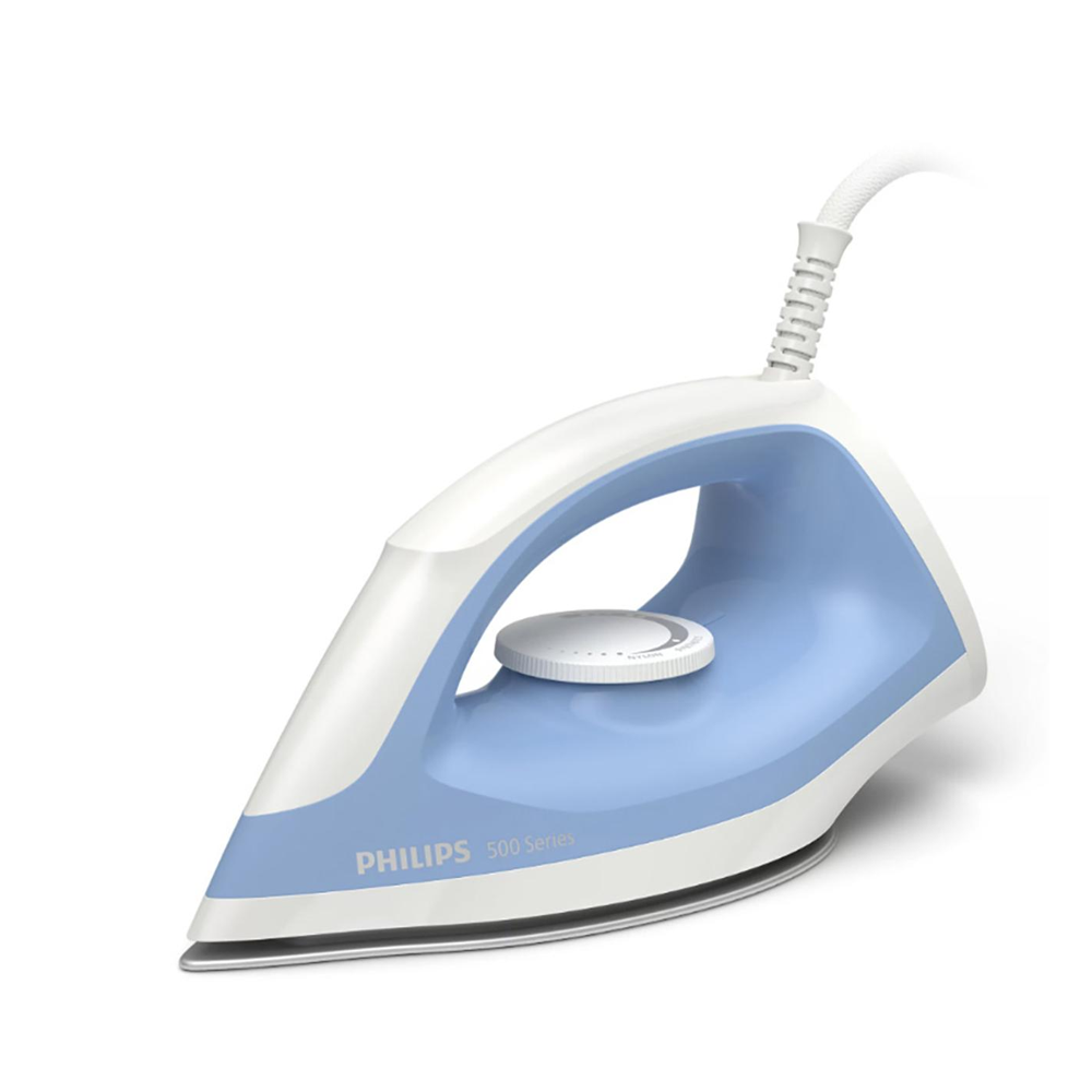 Philips DST0520/20 Dry Iron 500 Series - 1200 W - Blue and White